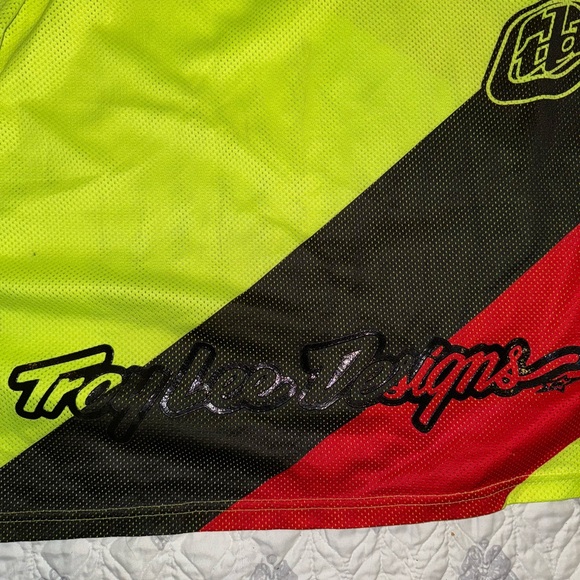 Troy Lee Designs Neon Yellow Jersey Sku024 - Picture 6 of 7